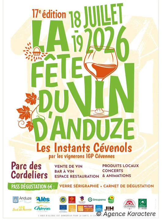 Fête du Vin d'Anduze 2026 : deux jours pour découvrir le meilleur des Cévennes avec Safran d'Anduze