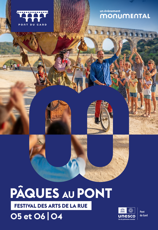 Marché de producteur & Festival des arts de la rue au Pont du Gard