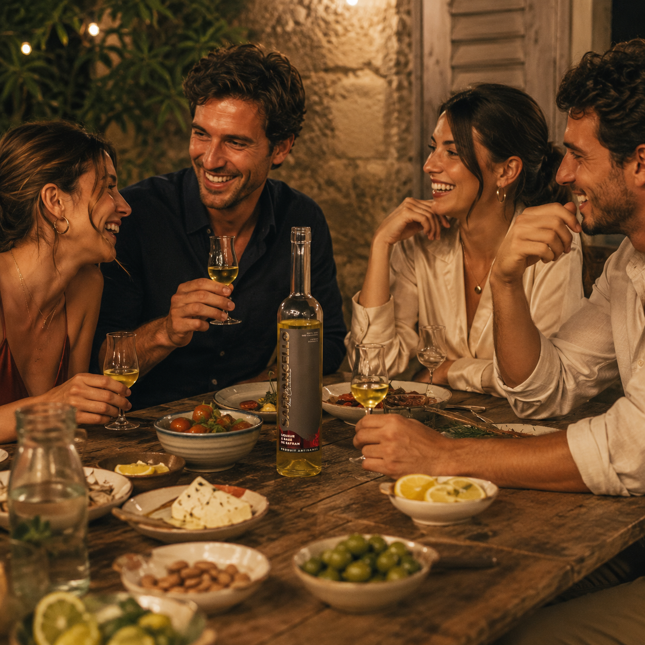 Safrancello - Le limoncello artisanal au safran bio
