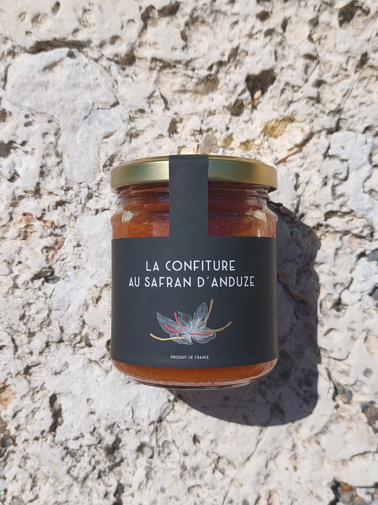Confiture artisanale de citres au safran d'Anduze