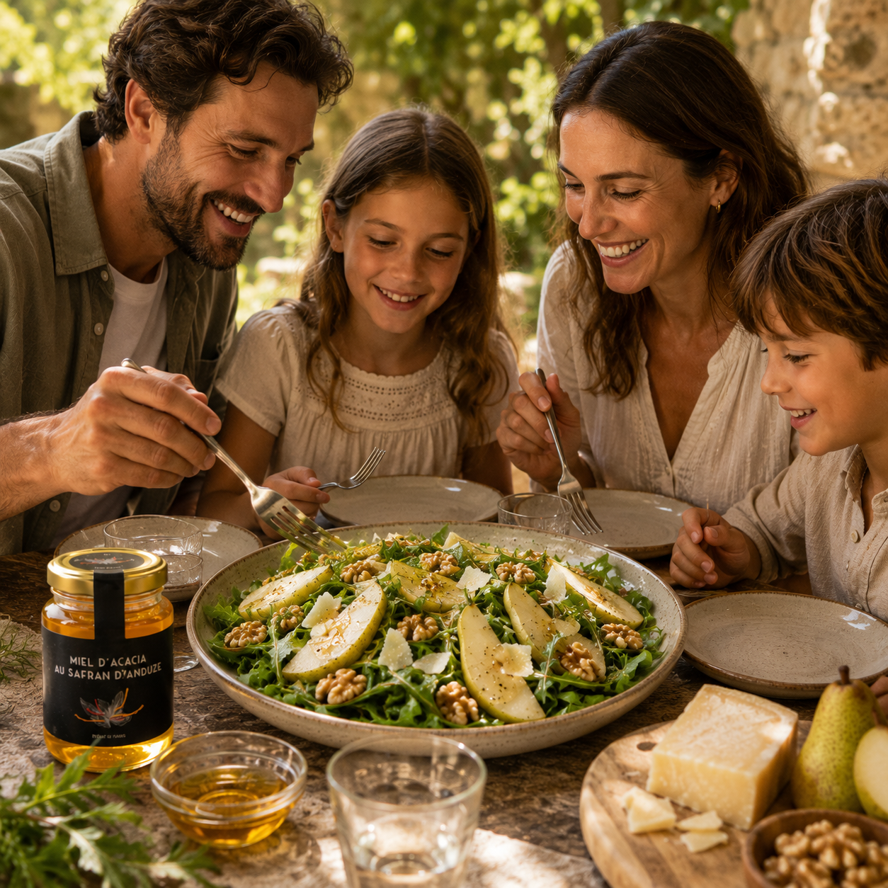 Miel au safran bio français
