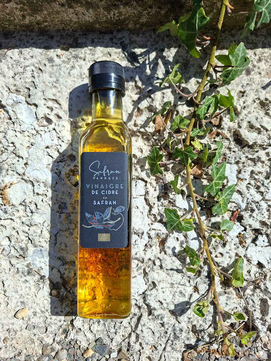 Vinaigre au safran bio d'Anduze